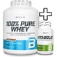 Biotech Usa 100% Pure Whey 2270g Bourbon Vanilla та Biotech Usa Vitabolic 30 таблеток в індивідуальній упаковці