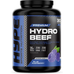 Hype Supplements Гідро яловичина зі смаком блакитної малини 900гр