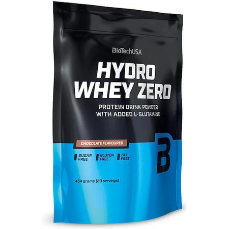 Biotech USA Hydro Whey Protein Сироватковий протеїн без глютену з нульовим вмістом сироваткового протеїну зі смаком шоколаду 454гр: ціни та характеристики