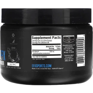 EFX Sports Kre-Alkalyn Blue Frost 100gr