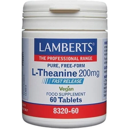 Lamberts L-Theanine Vegan 200mg 60 Tablets: цены и характеристики