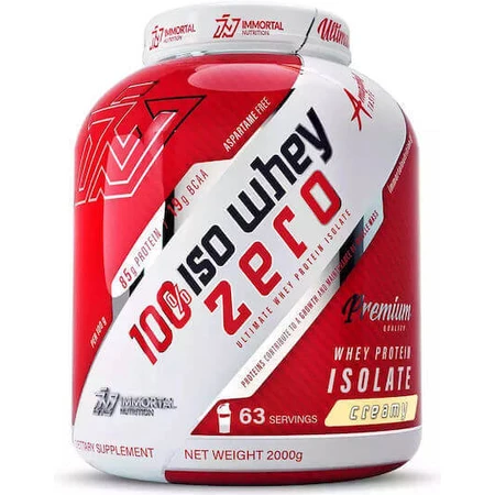 Immortal Nutrition 100% Iso Whey Zero Whey Protein Безлактозный сывороточный протеин со сливочным вкусом 2 кг: цены и характеристики