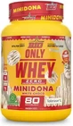 Big Only Whey Протеїн з нульовим вмістом сироваткового білка без лактози зі смаком білого шоколаду Міні-пончики 1 кг