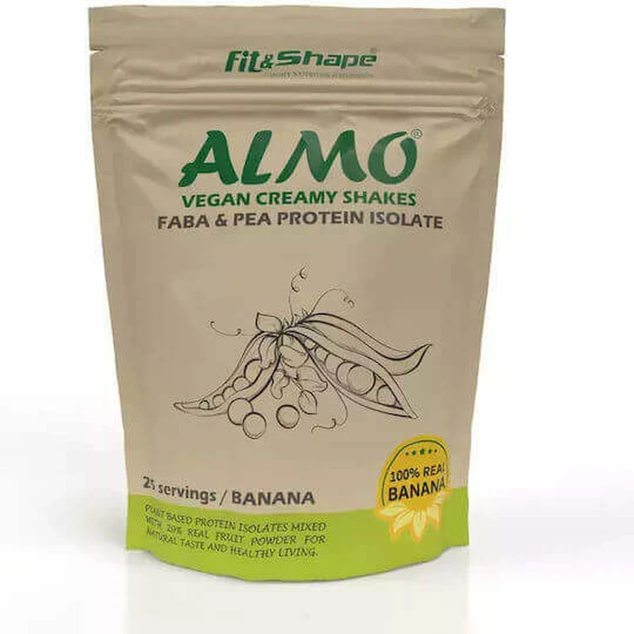 Fit & Shape Almo Безлактозний з банановим смаком 750гр: ціни та характеристики