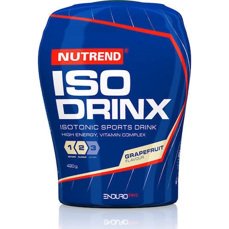 Nutrend IsoDrinx Ізотонічний спортивний напій з електролітами апельсин 420гр: ціни та характеристики