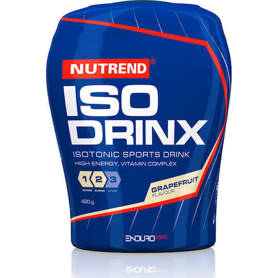 Nutrend IsoDrinx Ізотонічний спортивний напій з електролітами апельсин 420гр: ціни та характеристики