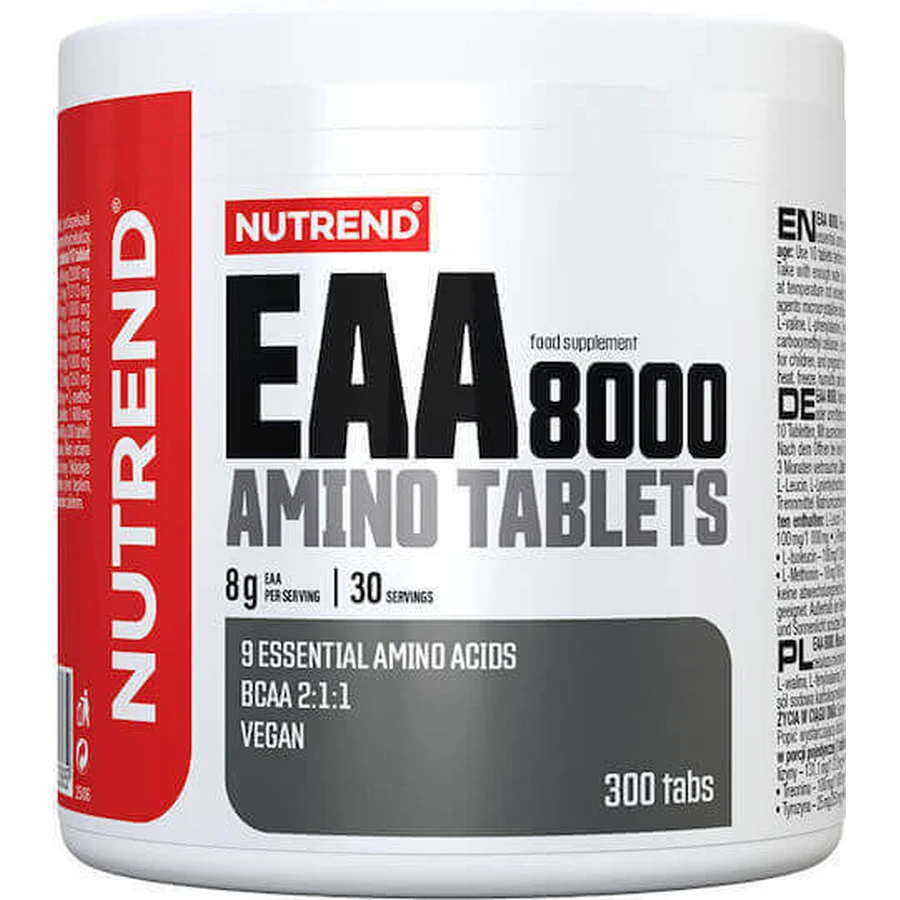 Nutrend Eaa 8000 300 таблеток: цены и характеристики