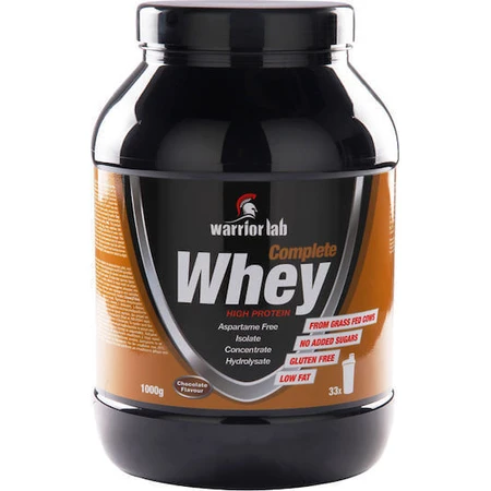 Warrior Lab Complete Whey Protein Сироватковий протеїн без глютену зі смаком білого шоколаду 1 кг: ціни та характеристики