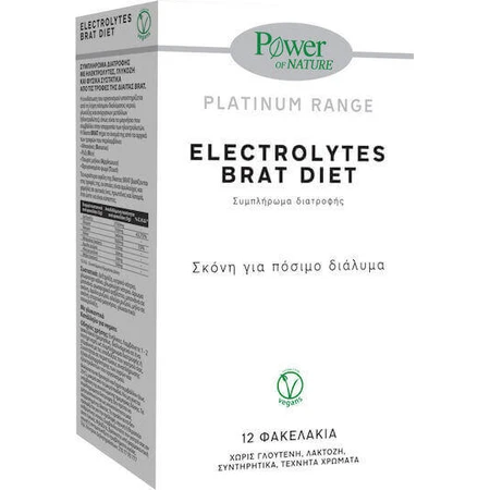 Електроліти Power Of Nature Platinum Range Electrolytes Brat Diet 12 пакетиків: ціни та характеристики