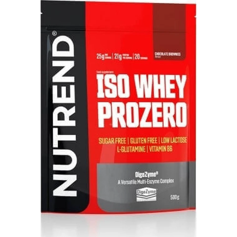 Nutrend Iso Whey Prozero Сывороточный протеин Whey Protein без глютена со вкусом шоколадного пирожного 500гр: цены и характеристики