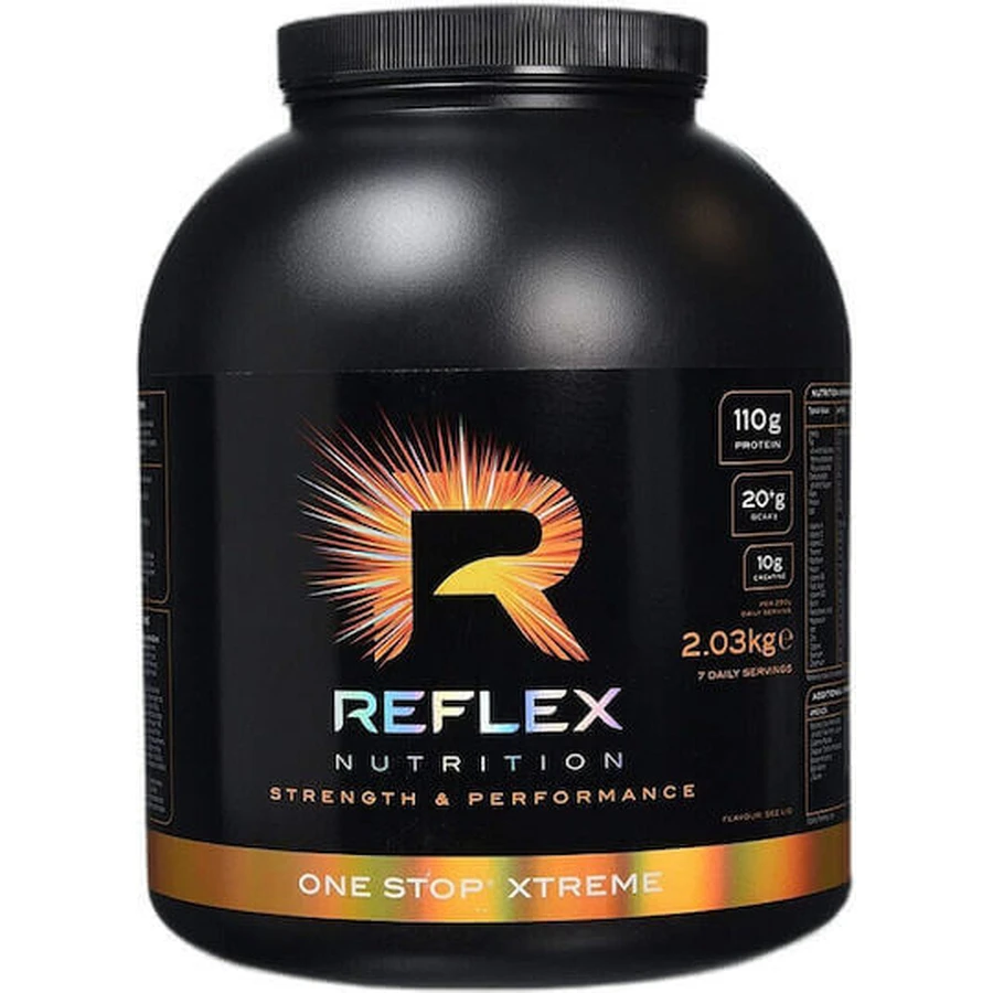 Reflex Nutrition One Stop Xtreme з креатином та шоколадом зі смаком досконалості 2,03 кг: ціни та характеристики