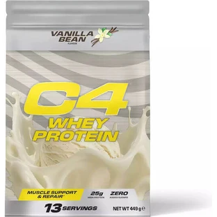 Cellucor C4 Сироватковий протеїн Сироватковий протеїн без глютену зі смаком ванільних бобів 449гр