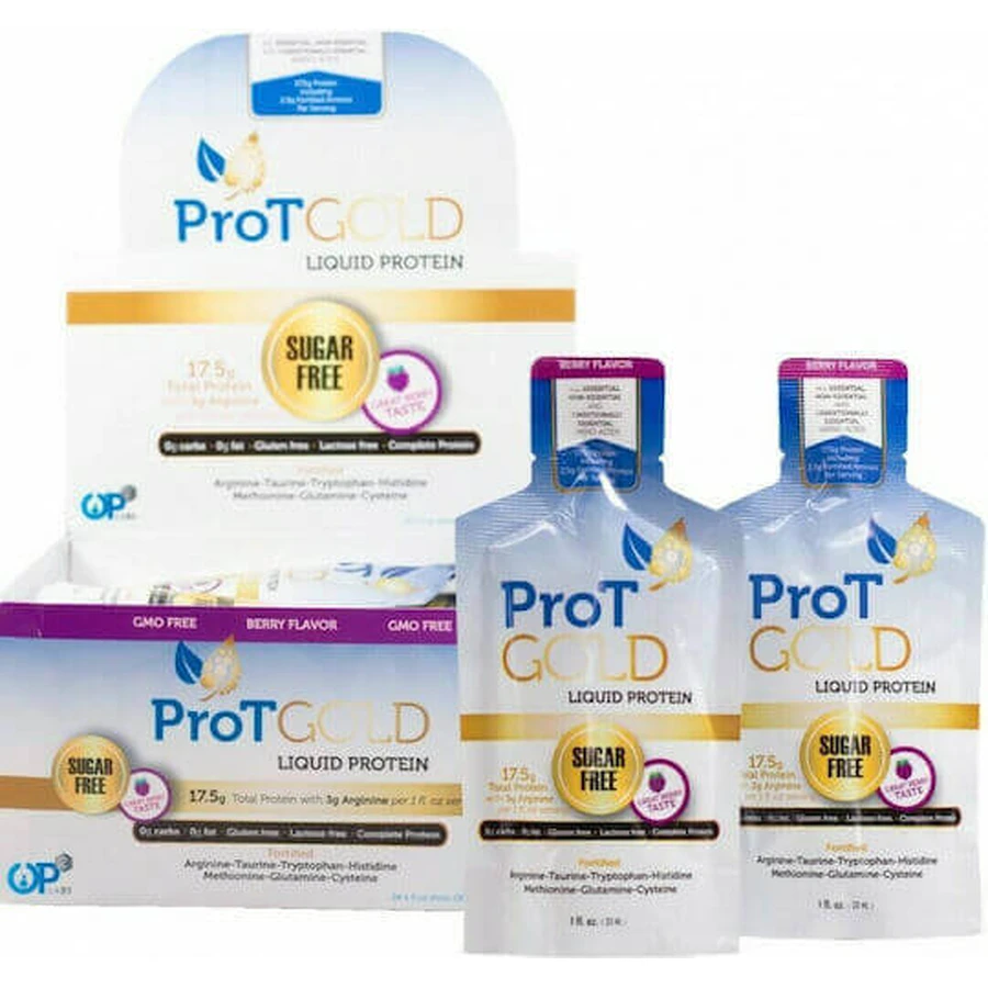 Op2 Labs ProT Gold Liquid 24x30ml: цены и характеристики