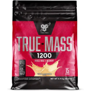 Сироватковий протеїн BSN True Mass 1200 зі смаком ванільного морозива 4,8 кг