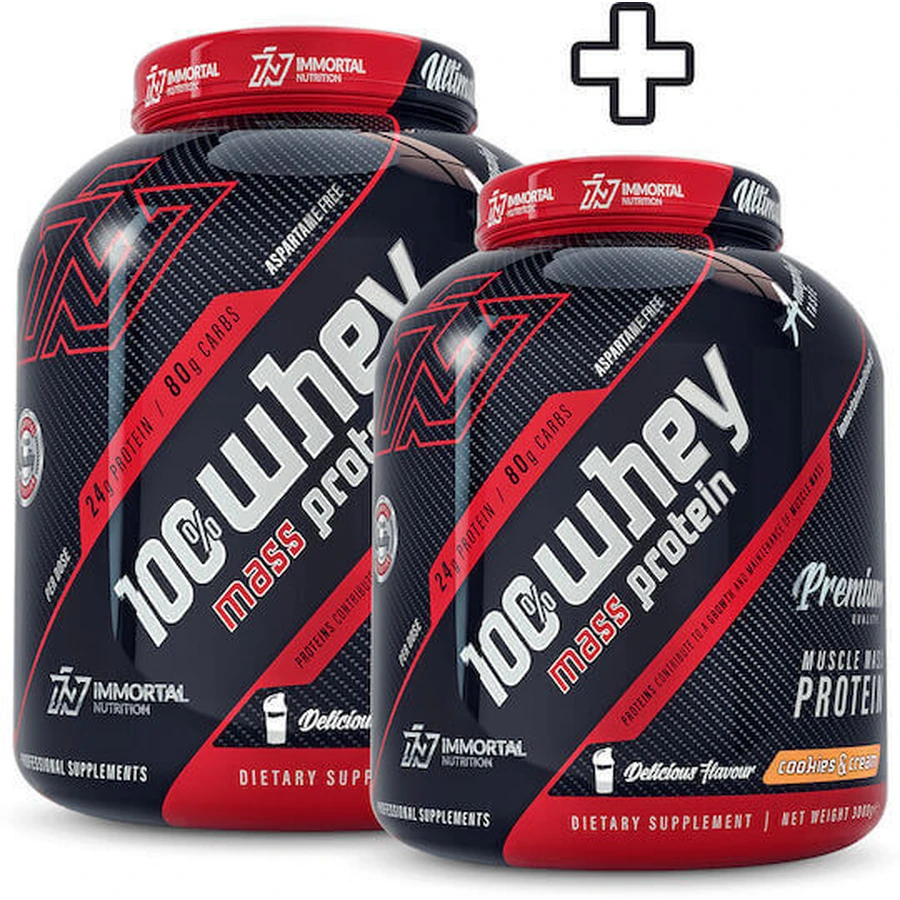 Immortal Nutrition 100% сироватковий масовий протеїн: ціни та характеристики