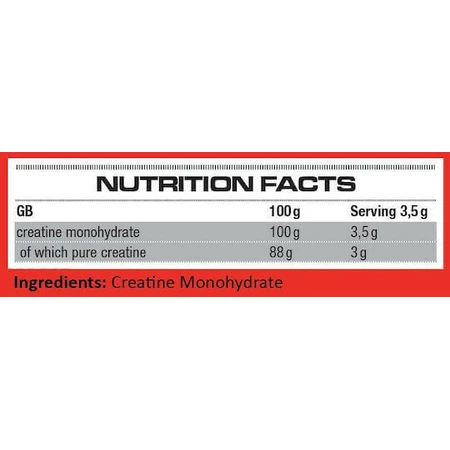 Nutrend Creatine Monohydrate Performance Increase 500гр: цены и характеристики