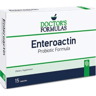 Doctor's Formulas Энтероактин Пробиотик 400 мг 15 капс