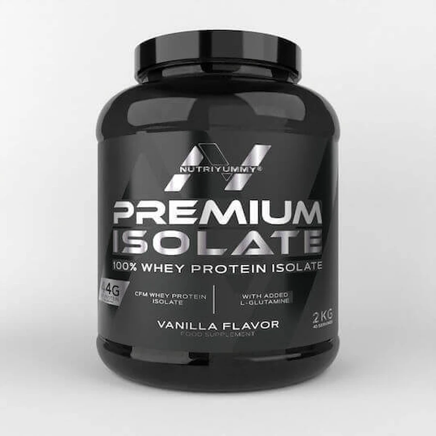 Nutriyummy Преміум сироватковий протеїн зі смаком ванілі 2 кг: ціни та характеристики