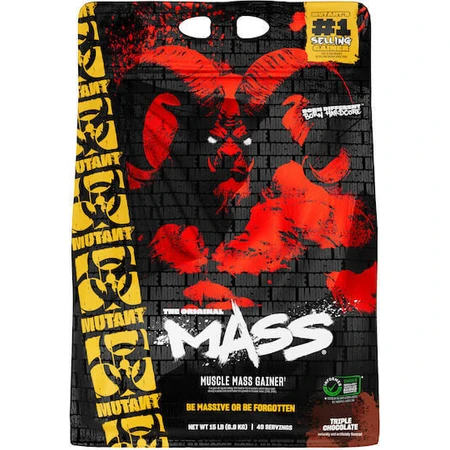 Гейнер для набора мышечной массы Mutant Mass со вкусом тройного шоколада 6,8 кг: цены и характеристики