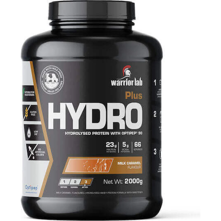 Warrior Lab Hydro Plus Whey Protein Сывороточный протеин без глютена со вкусом клубники 2 кг: цены и характеристики