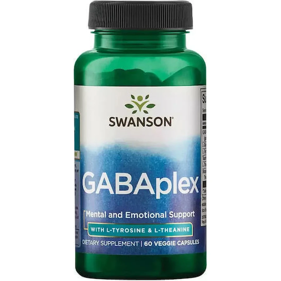 Swanson Gabaplex With L-Tyrosine & L-Theanine 60 Herbal Capsules: цены и характеристики