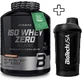 Biotech Usa Iso Whey Iso Whey Zero Zero Black 1816г кокосового манго та Biotech Usa Wave Shaker 600мл чорно-копчений персоналізована упаковка