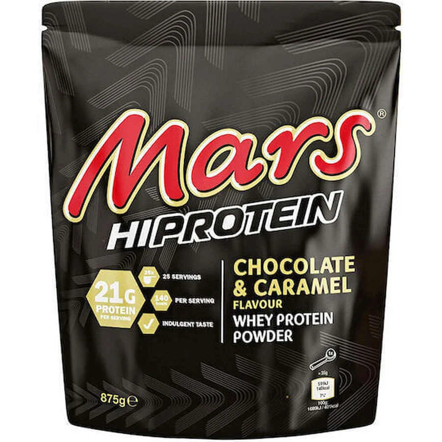 Mars HIProtein Сывороточный протеин со вкусом шоколада Сывороточный протеин с карамелью 875 гр.: цены и характеристики