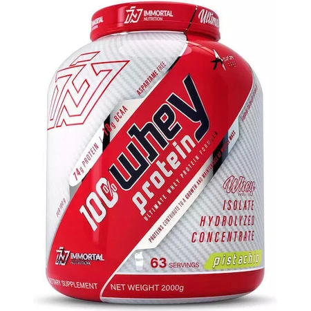 Immortal Nutrition 100% сывороточный протеин Сывороточный протеин со вкусом фисташек 2 кг: цены и характеристики