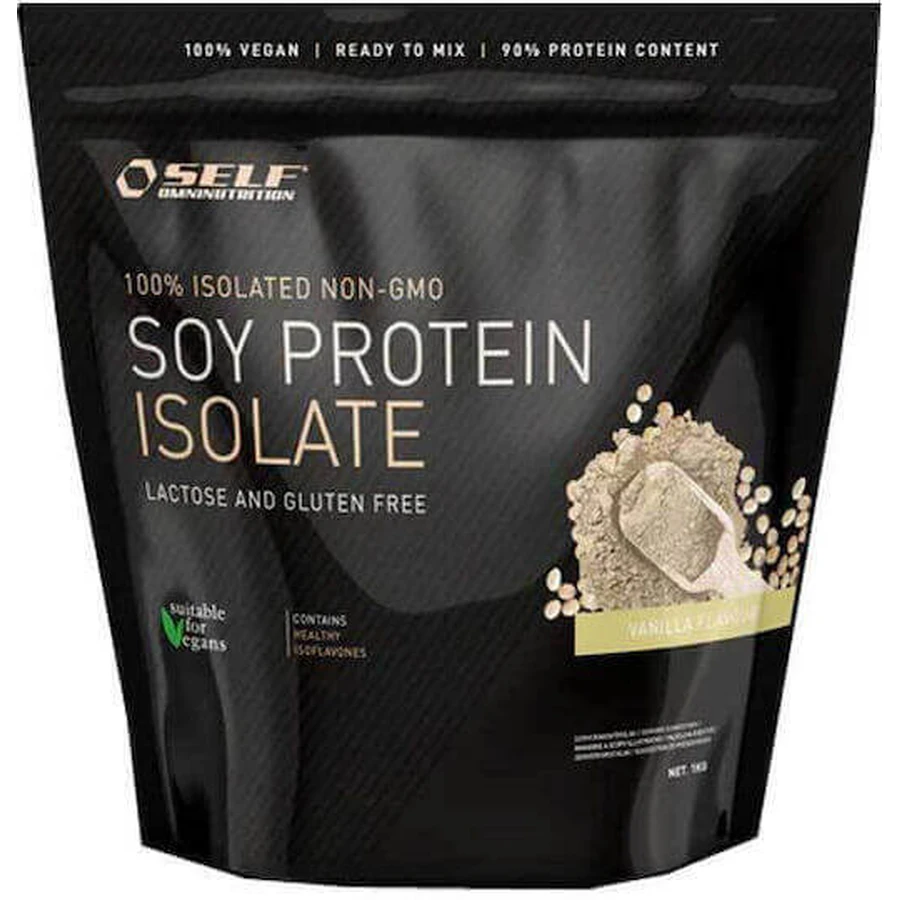 Self Omninutrition Soy Pro Vegetarian Gluten Free с ванильным вкусом 1 кг: цены и характеристики