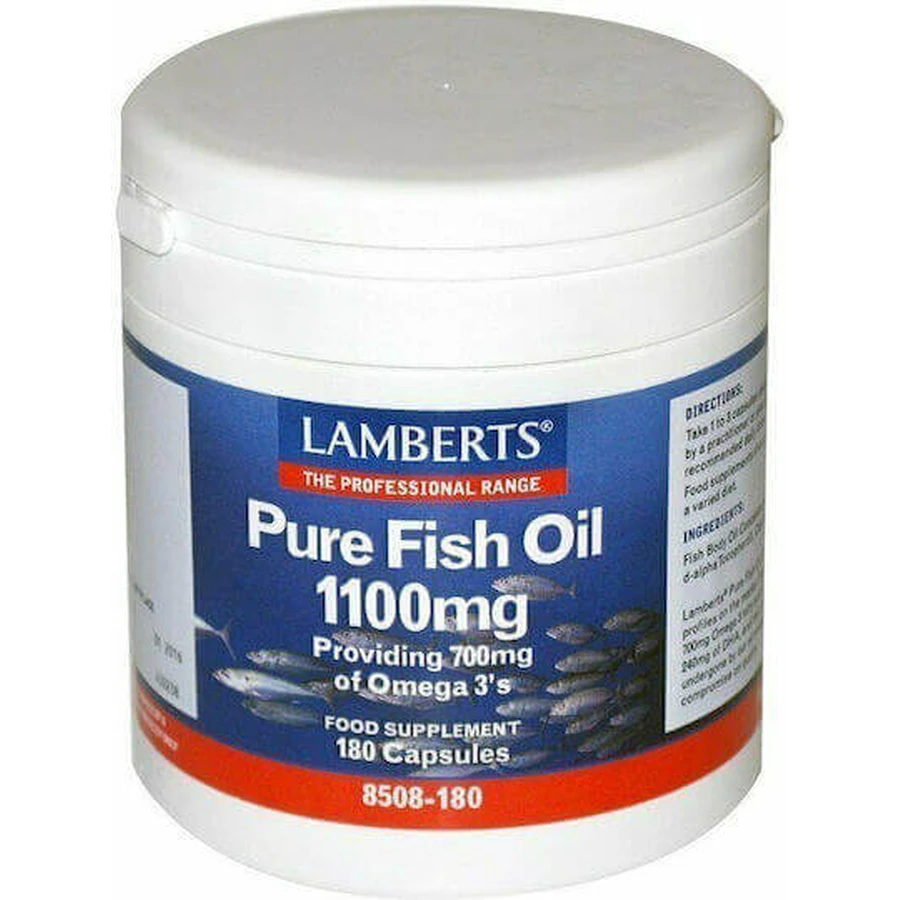 Lamberts Pure Fish Oil Рыбий жир 1100 мг 180 капс: цены и характеристики
