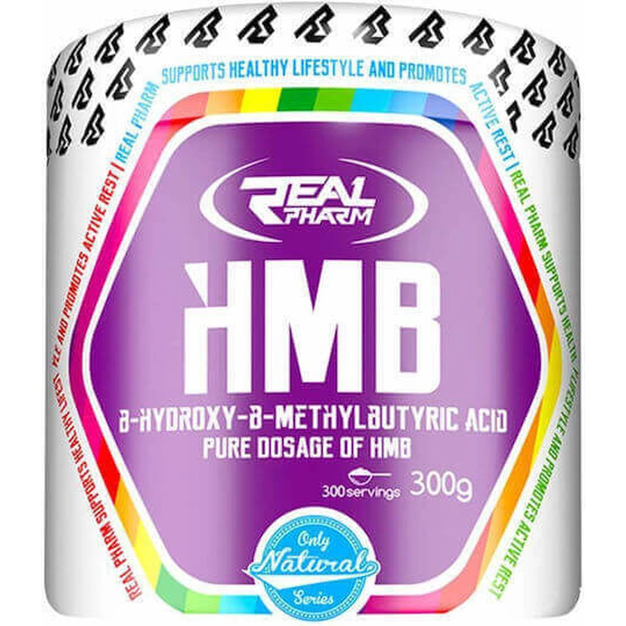 RealPharm Hmb 300гр Малина та полуниця: ціни та характеристики