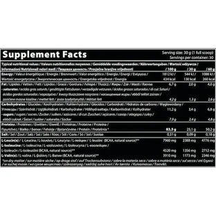 QNT Prime Whey с изолятом сывороточного протеина без глютена со вкусом печенья и сливок 908 гр.