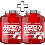 Scitec Nutrition 100% Whey Protein Professional 2350г солоної карамелі та Scitec Nutrition 100% Whey Protein Professional 2350г арахісового масла Персоналізована упаковка Персоналізована упаковка