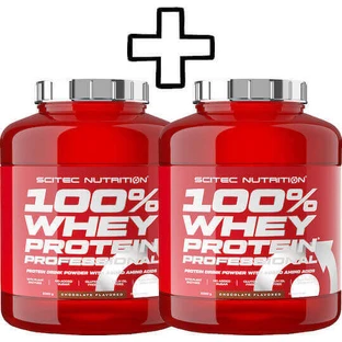 Scitec Nutrition 100% Whey Protein Professional 2350 г Соленая карамель и Scitec Nutrition 100% Whey Protein Professional 2350 г Арахисовое масло Персональная упаковка Персональная упаковка