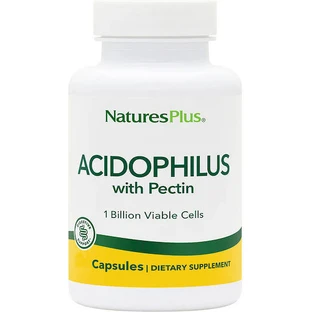 Nature's Plus Ацидофілін з пектиновим пробіотиком 30 капс.