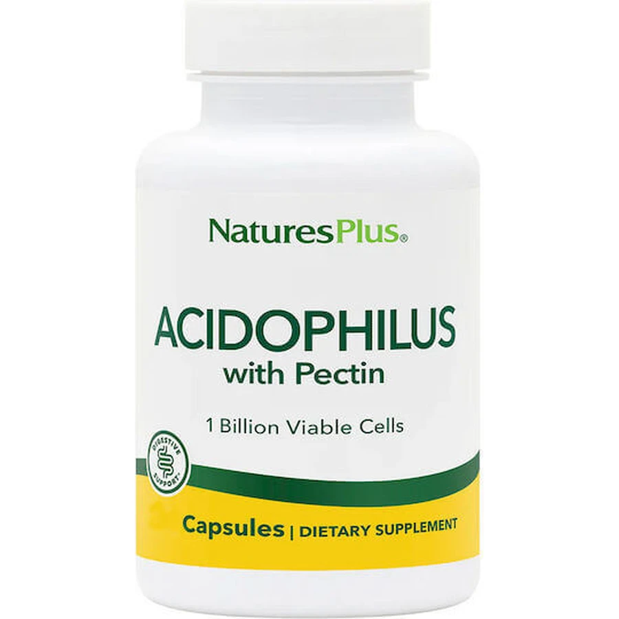 Nature's Plus Ацидофілін з пектиновим пробіотиком 30 капс.: ціни та характеристики