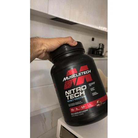 MuscleTech Nitrotech Whey Protein Сироватковий протеїн з креатином та смаком Печиво та вершки 1,8 кг: ціни та характеристики