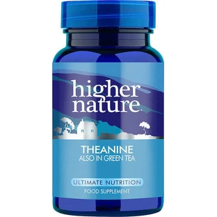 Теанін 90 трав'яних капсул Higher Nature