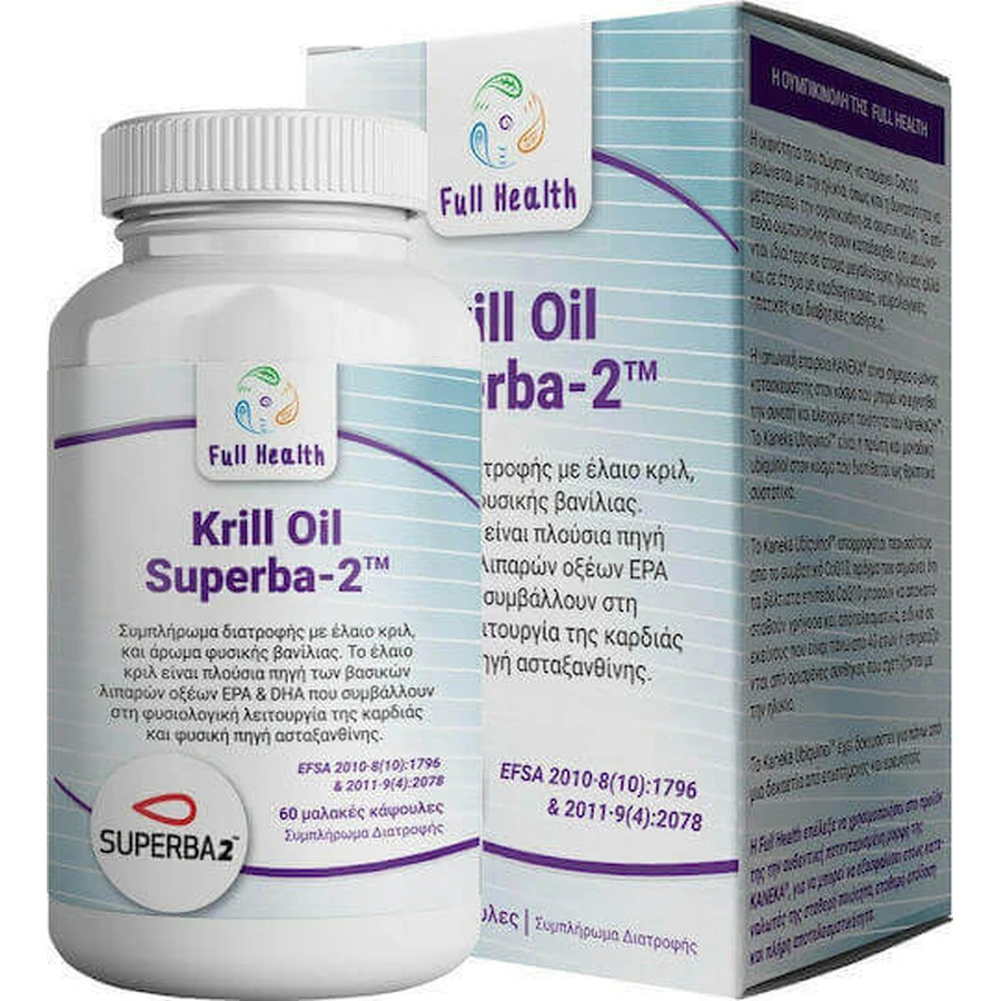 Full Health Krill Oil Antarctic 60 софтгелей неароматизированный: цены и характеристики