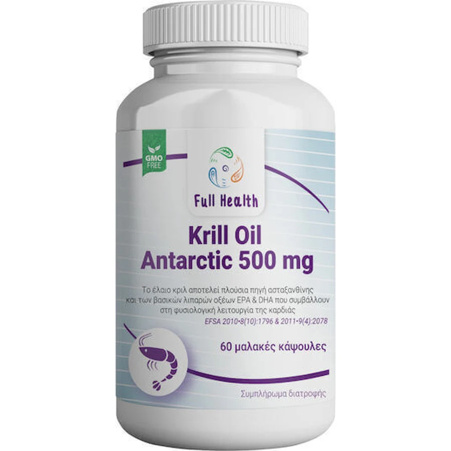 Full Health Krill Oil Antarctic 60 софтгелей неароматизированный: цены и характеристики