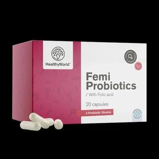 Пробіотик Healthy World Femi 20 капс.