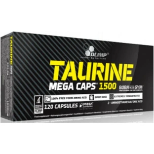 Olimp Sport Nutrition Taurine Mega Caps 1500mg 120 капсул без смаку