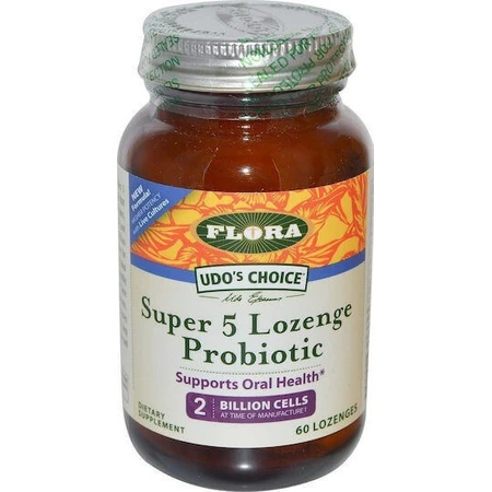 Пробіотик Flora Super 5 Lozenge Пробіотик Пробіотик 60 пастилок: ціни та характеристики