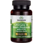 Swanson Ultimate 16 Strain Probiotic with FOS Probiotic 60 растительных капсул: цены и характеристики