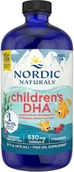 Nordic Naturals Дитячий риб'ячий жир DHA підходить для дітей 530мг 473мл Полуниця