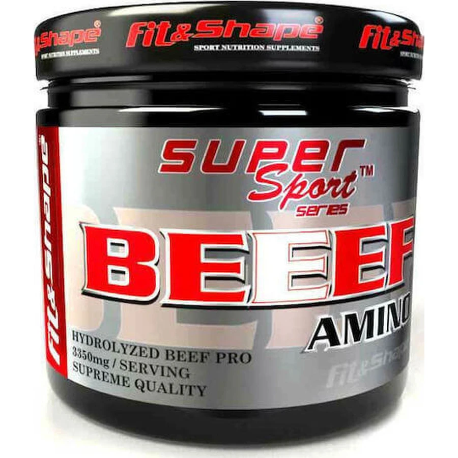 Fit & Shape Super Sport Series BEEF Amino 200 гр неароматизированный: цены и характеристики