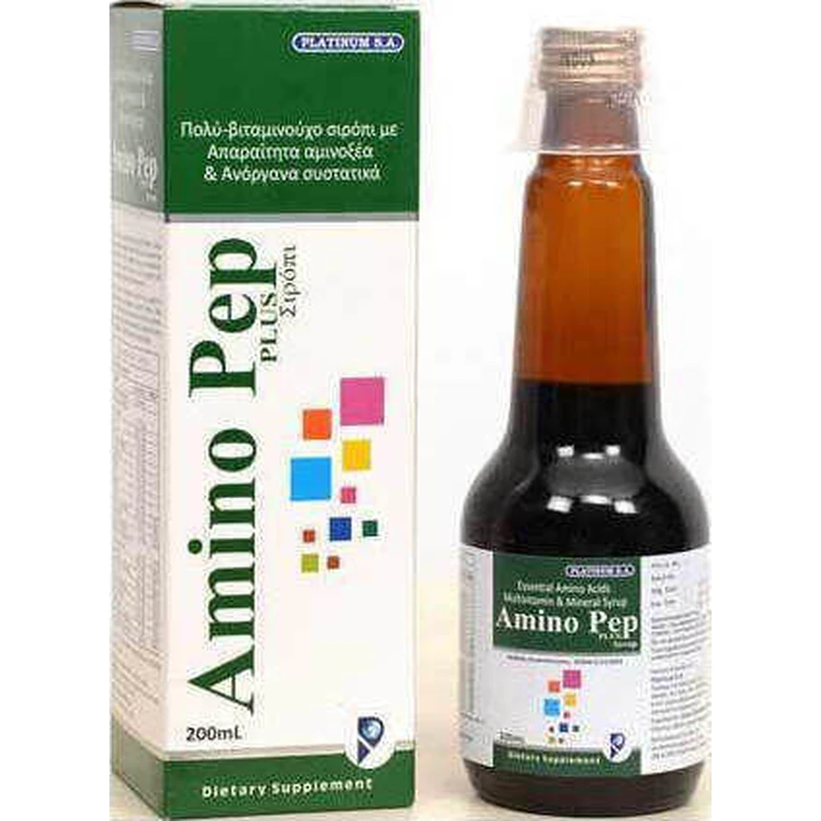 Сироп Platinum SA Amino Pep Plus 200мл Без смаку: ціни та характеристики