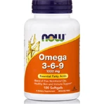 Now Foods Омега 3 6 9 незамінні жирні кислоти 1000 мг 100 м'яких гелів без смаку: ціни та характеристики