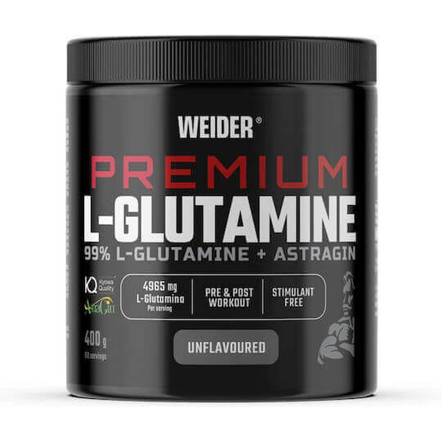 Weider Nutrition Premium L-глютамин 400 гр без вкуса: цены и характеристики