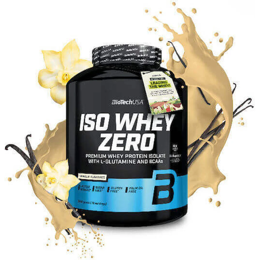 Biotech USA Iso Whey Zero Lactose Reduced Whey Protein Gluten Free with Vanilla Flavour 1.816kg: цены и характеристики